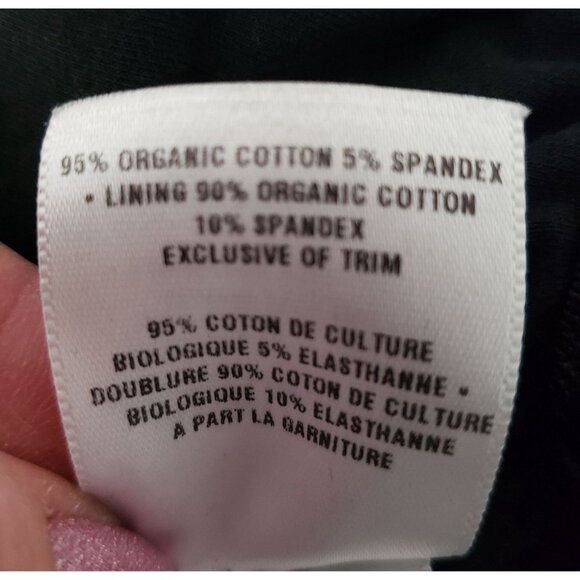 Patagonia Woman's Size S Black Athletic Dress with Built in Bra Organic Cotton - Picture 6 of 6